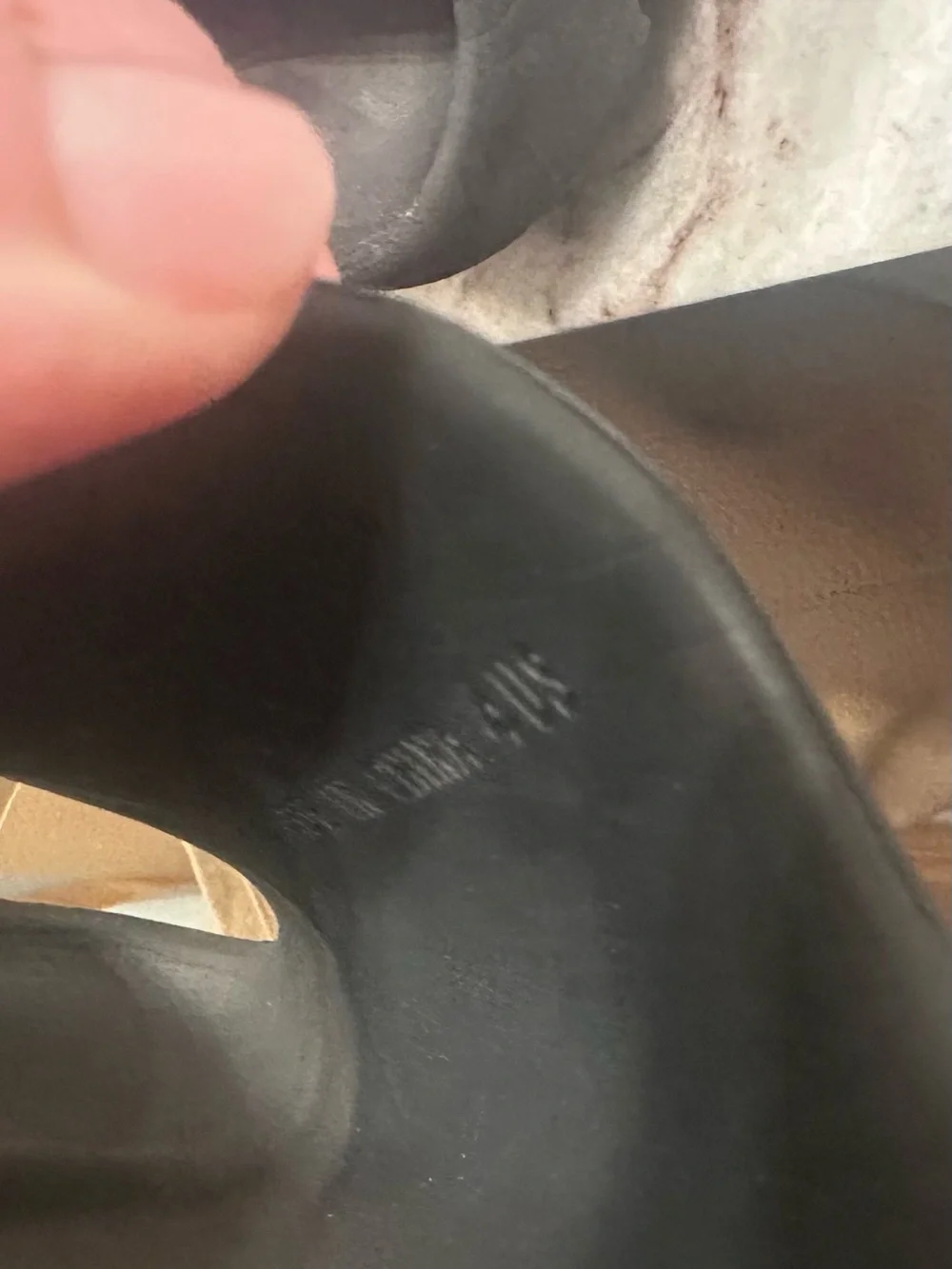 adidas Yeezy Kids Slide Sandals in black